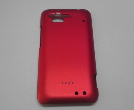 Твърди гърбове Твърди гърбове за HTC Твърд предпазен гръб MOSHI за HTC Rhyme G20 червен